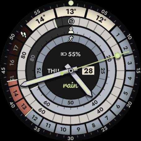 Colorama - Platinum, with the lume as the only colour