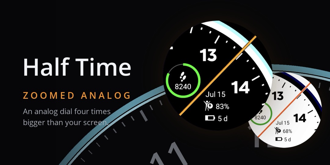Half Time - Garmin watch face