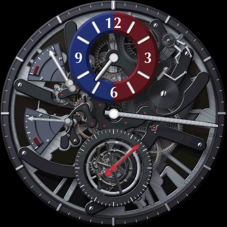 Regulator - The two-tone ring, in ruthenium