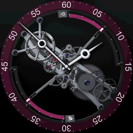 Skeleton Bridge - Rose on rhodium