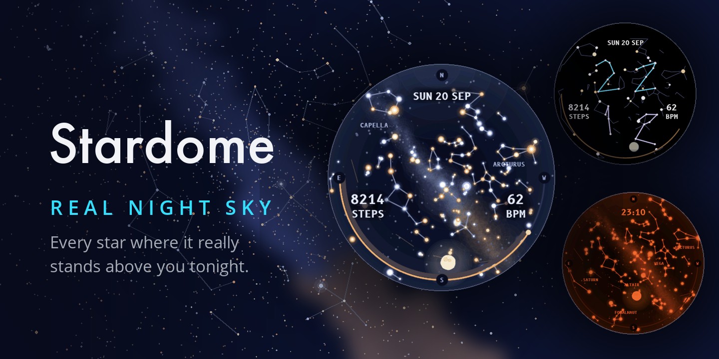Stardome - Garmin watch face