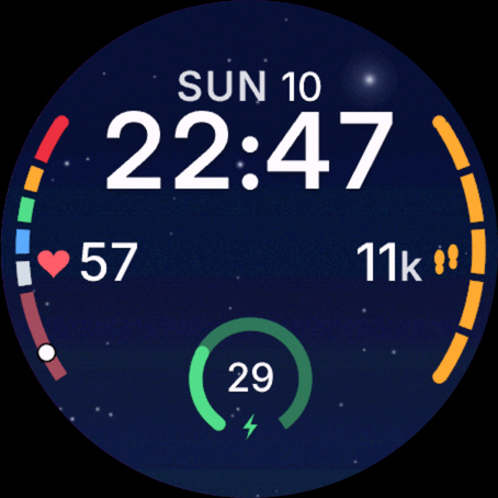 Skydial - A clear, starry night